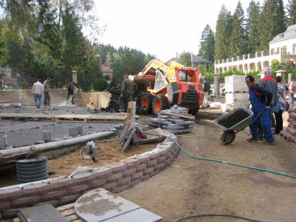 благоустройство территории аренда спецтехники рельеф